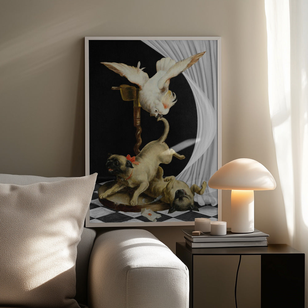Lebendige Szene eines Vogels | Poster