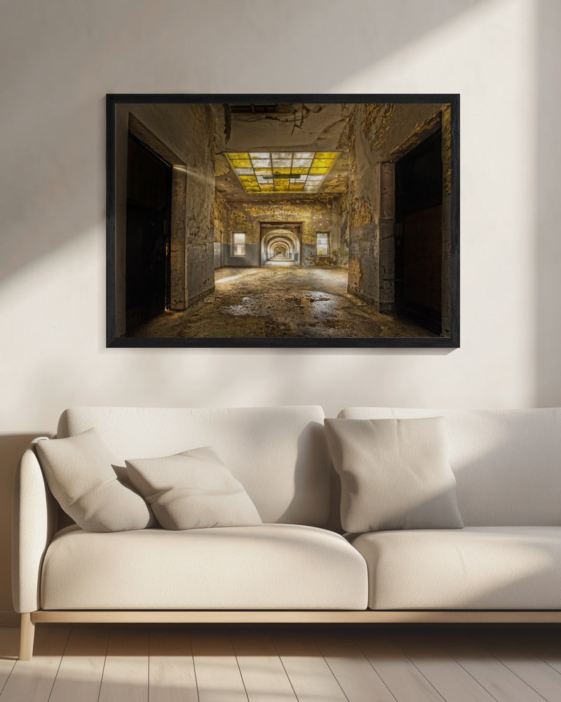 Labyrinth-Schule | Leinwand
