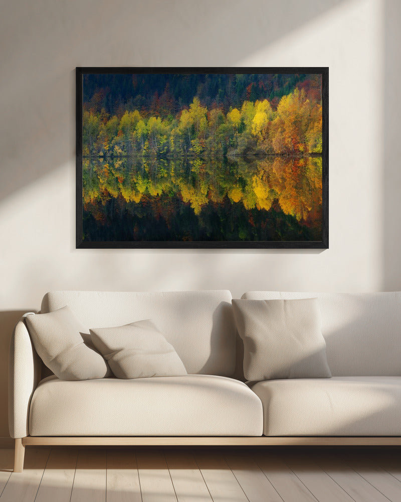 Herbstliche Stille | Leinwand