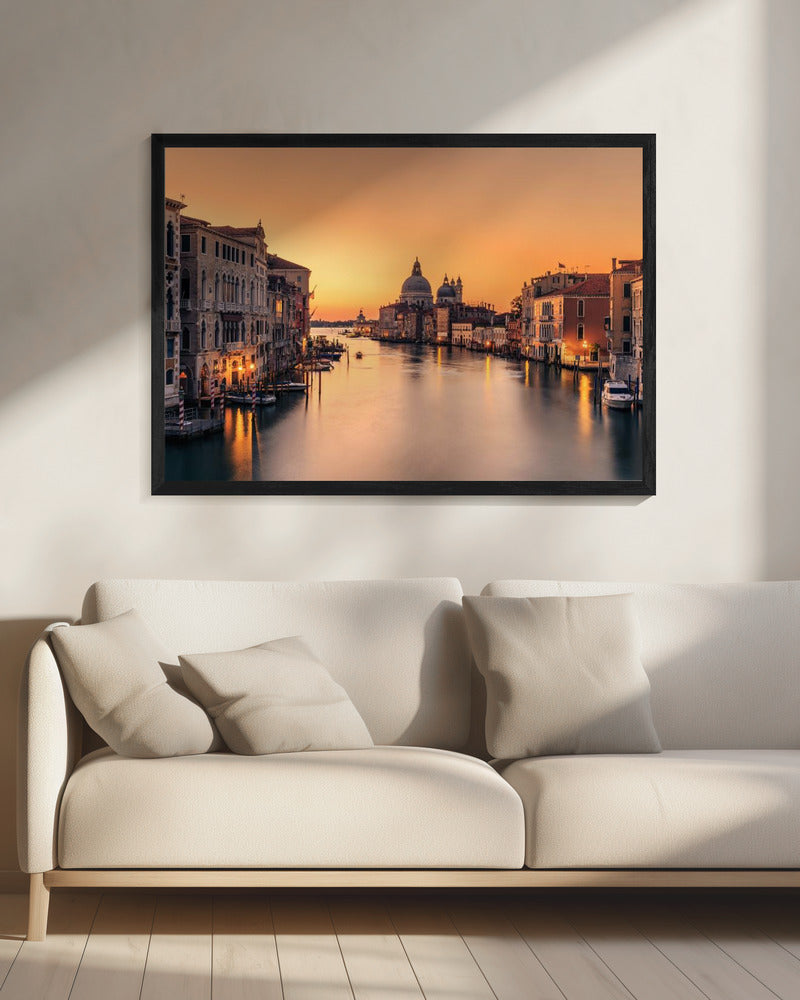 Morgendämmerung in Venedig | Leinwand