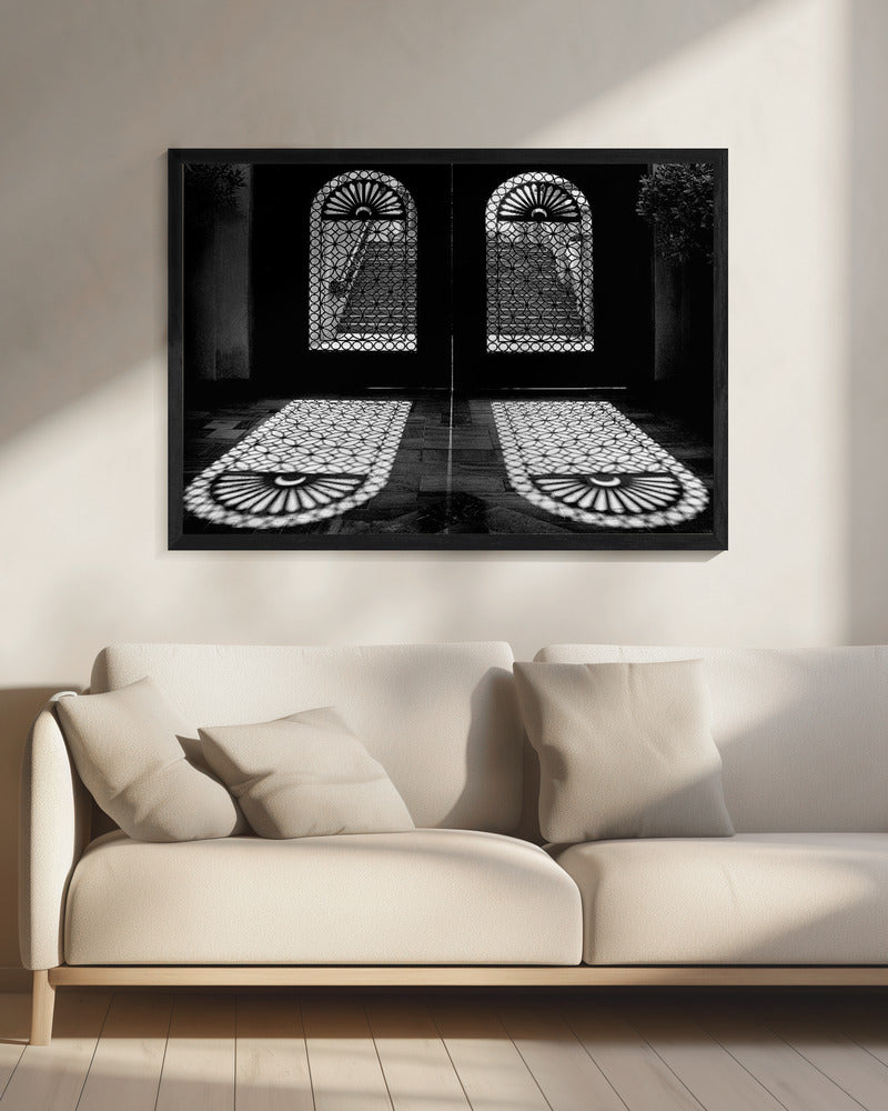 Doppelschirm | Leinwand