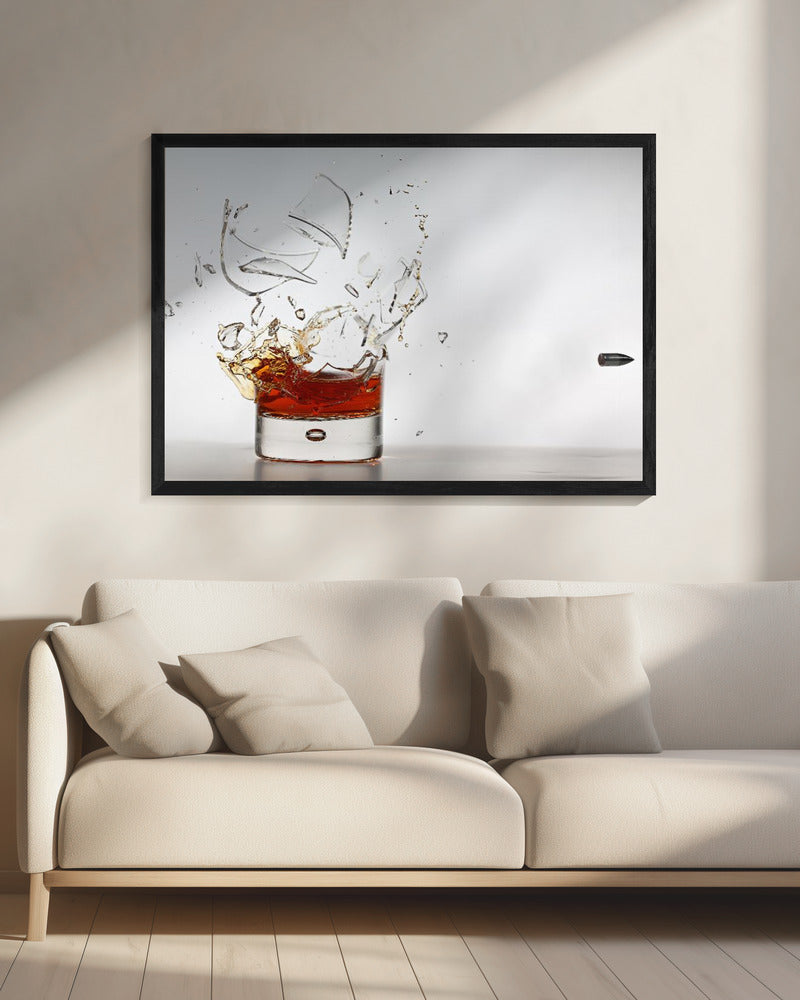 Whisky-Schuss | Leinwand