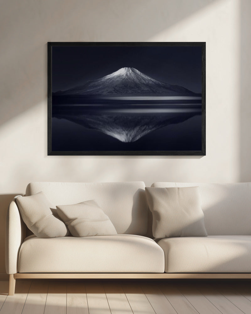 Spiegelung des Fuji | Leinwand