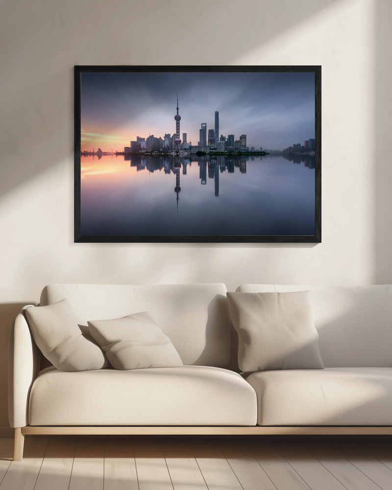 Guten Morgen Shanghai | Leinwand