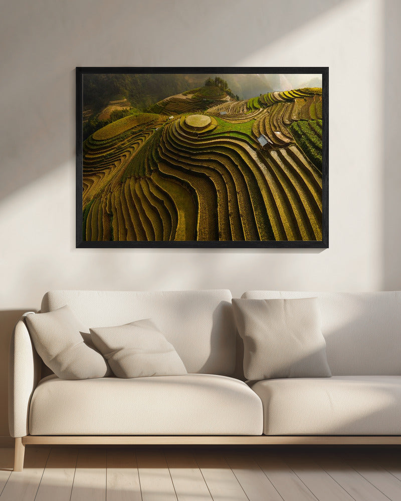mu cang chai - vietnam | Leinwand