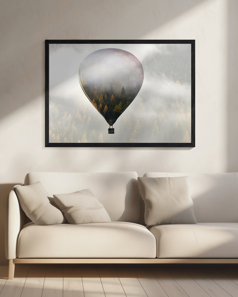 Verliere dich in der Welt | Leinwand