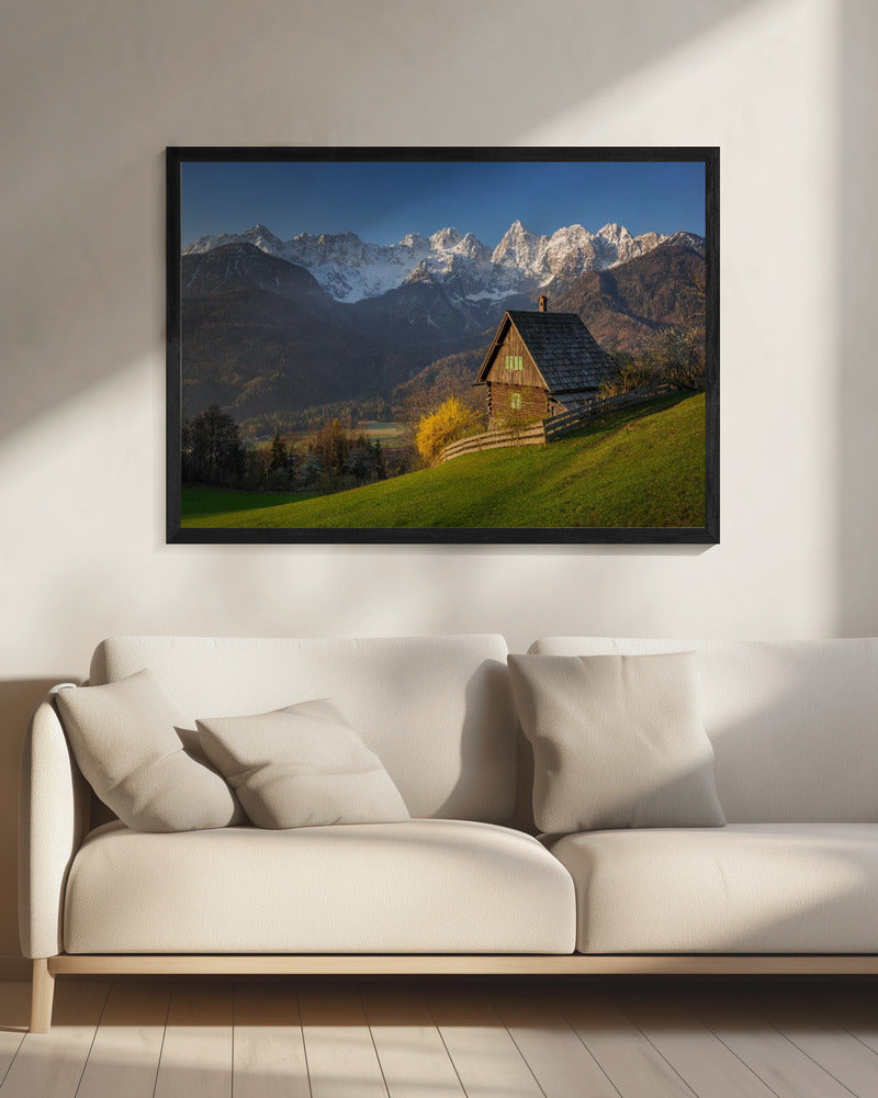 Idyllische Landschaft | Leinwand