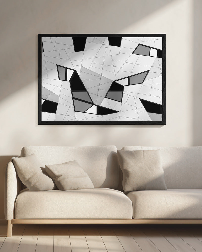 Linienpuzzle | Leinwand