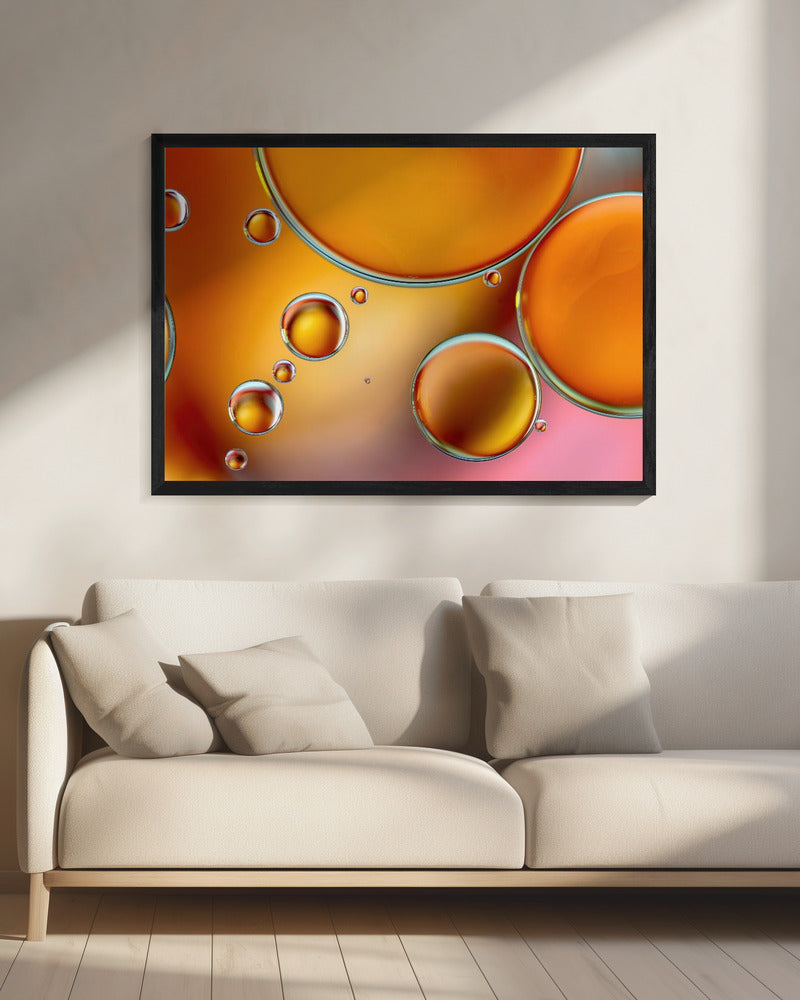 Öl und Wasser | Leinwand