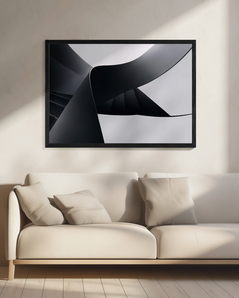 Divergierende Linien | Leinwand