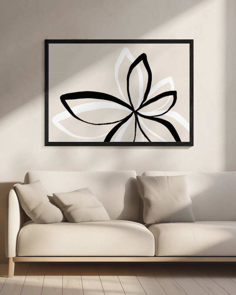 Abstrakte Blumen | Leinwand