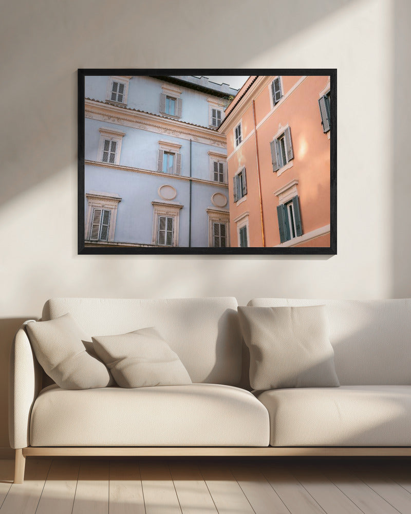 Trastevere in Lilac and Pink | Canvas