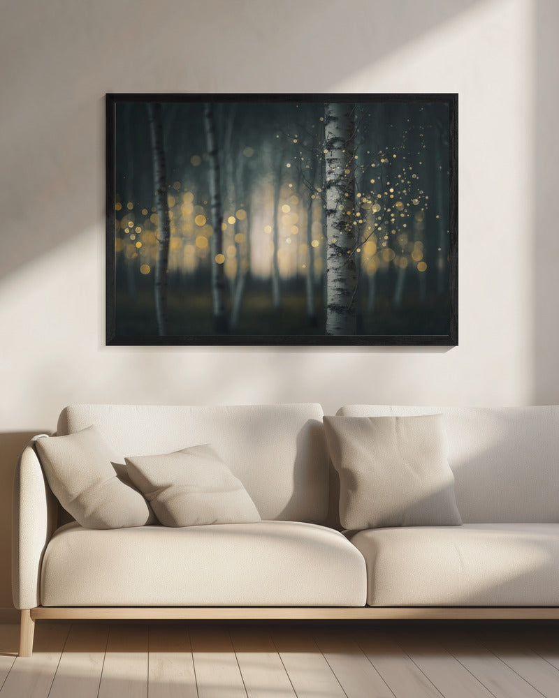 Verzauberte Birken | Leinwand