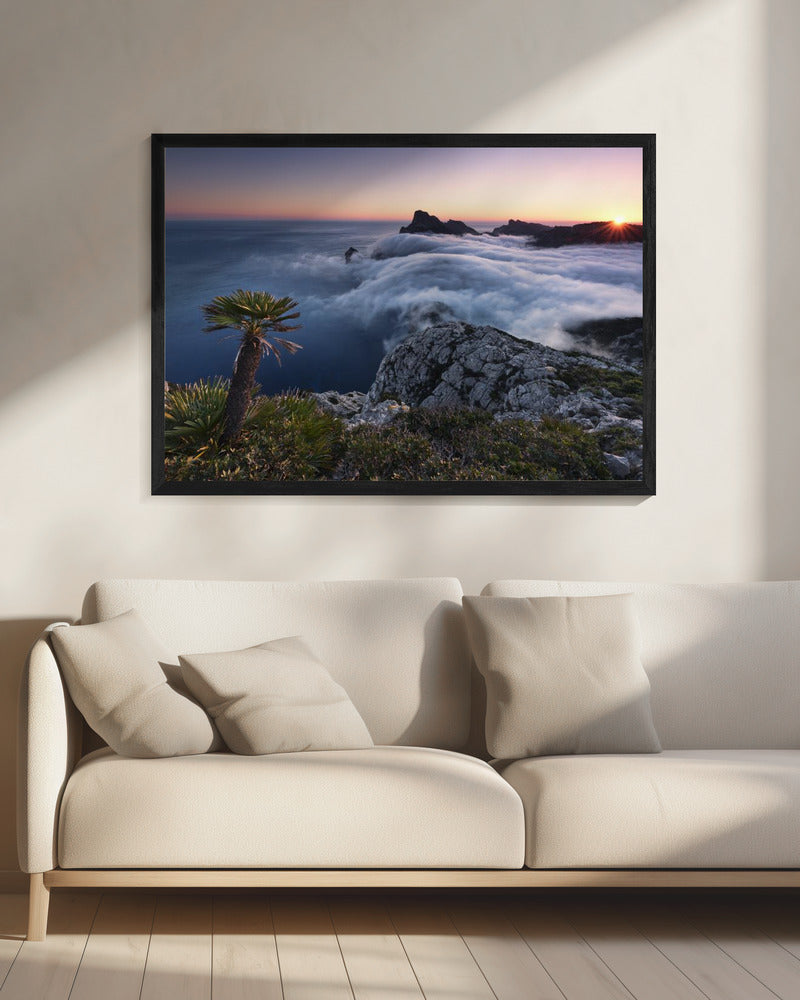 Dämmerungsaussicht | Leinwand