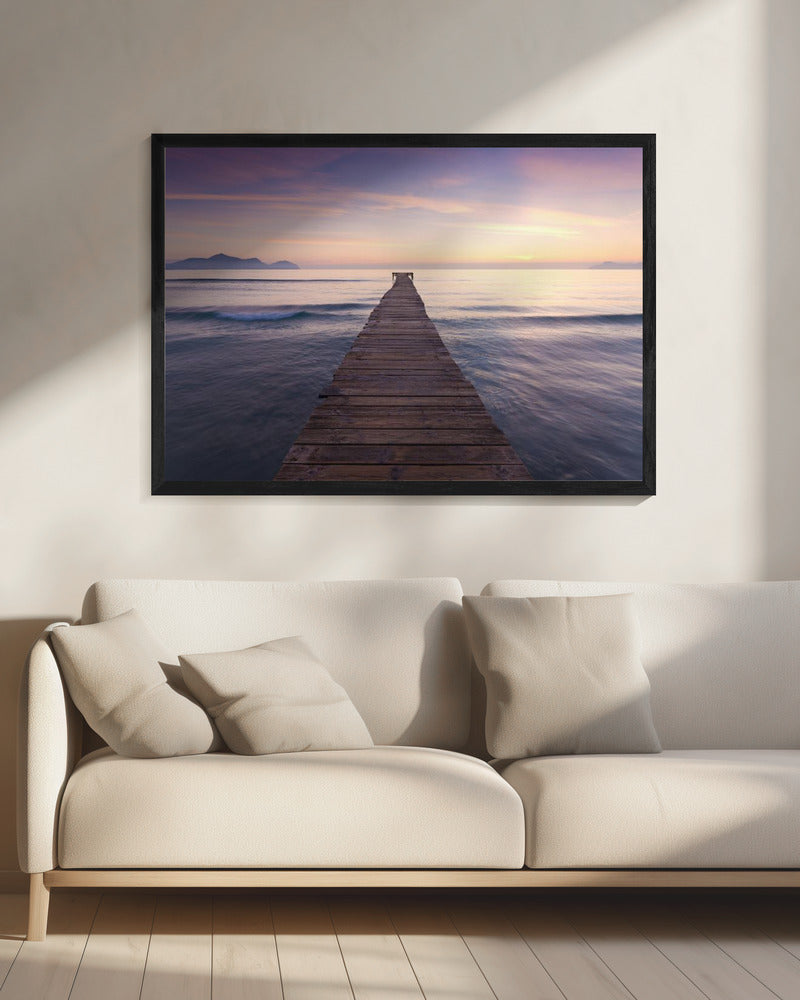 Lila Steg | Leinwand