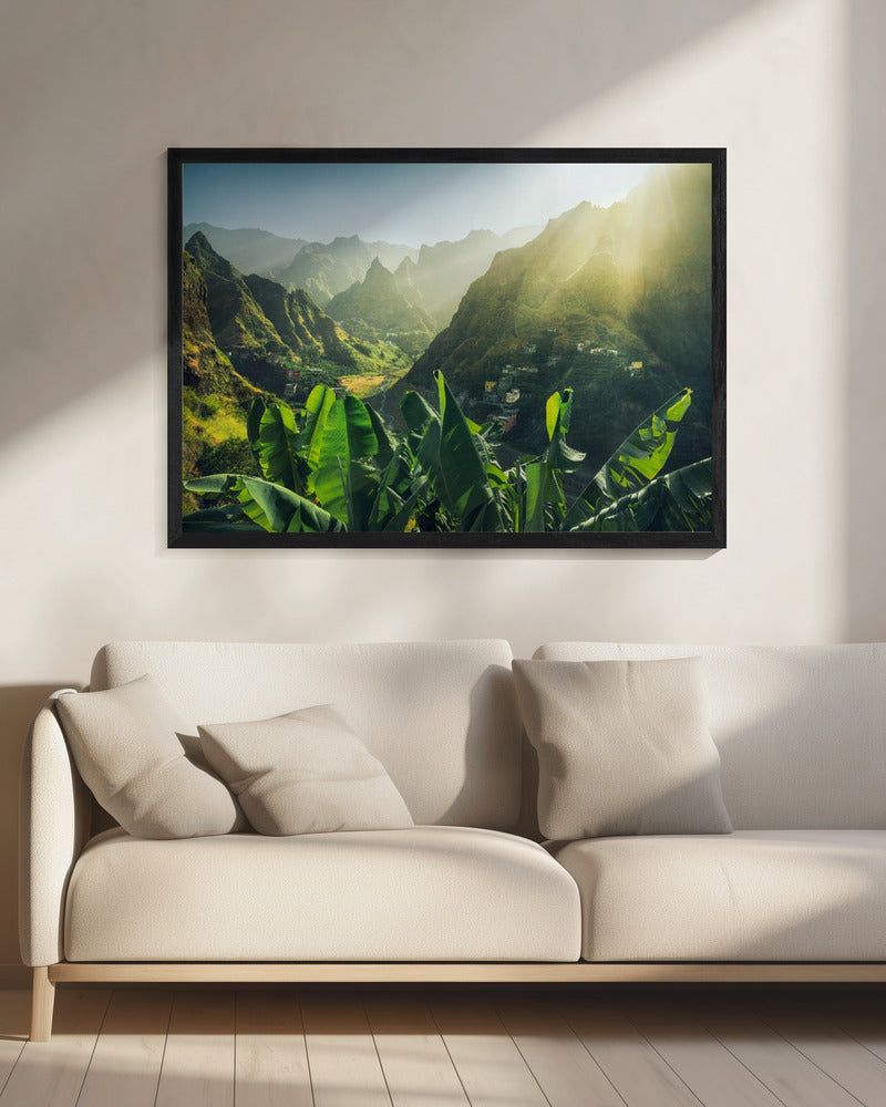 Grünes Tal | Leinwand