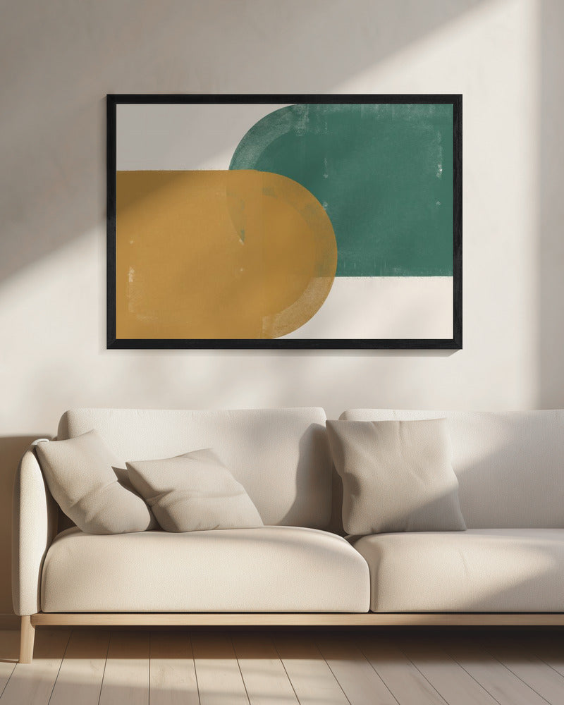 Verfinsterte Geometrie | Leinwand