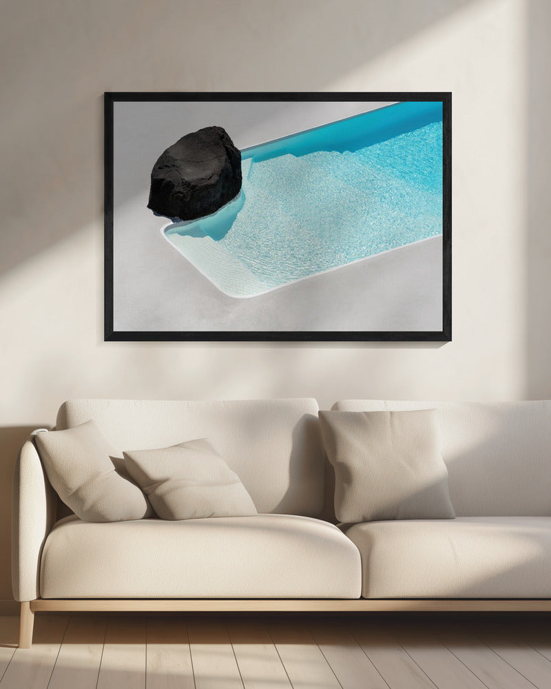 Der Pool | Leinwand