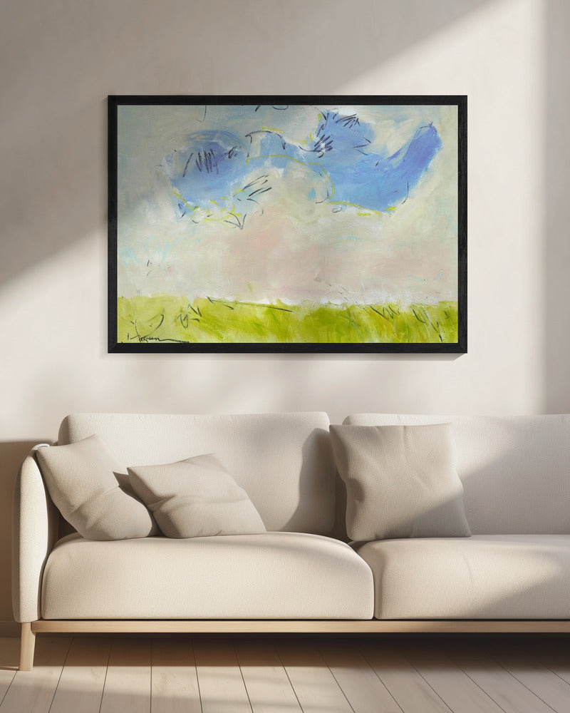 Flüsternder Himmel | Leinwand