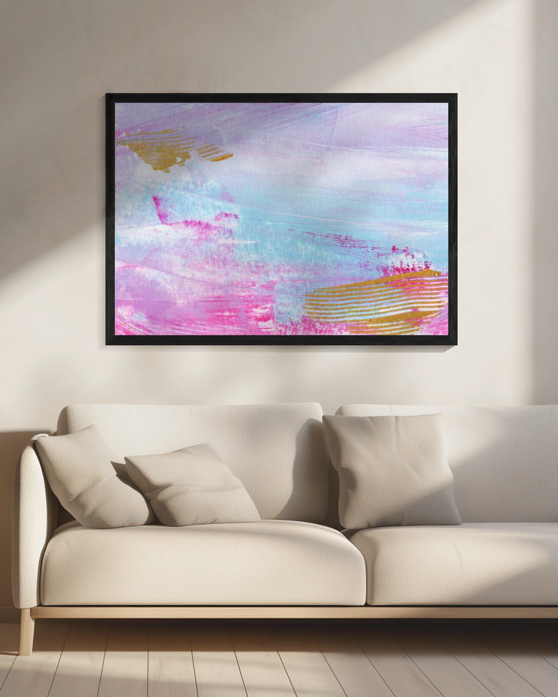 Colourful Strokes  Horizontal | Canvas