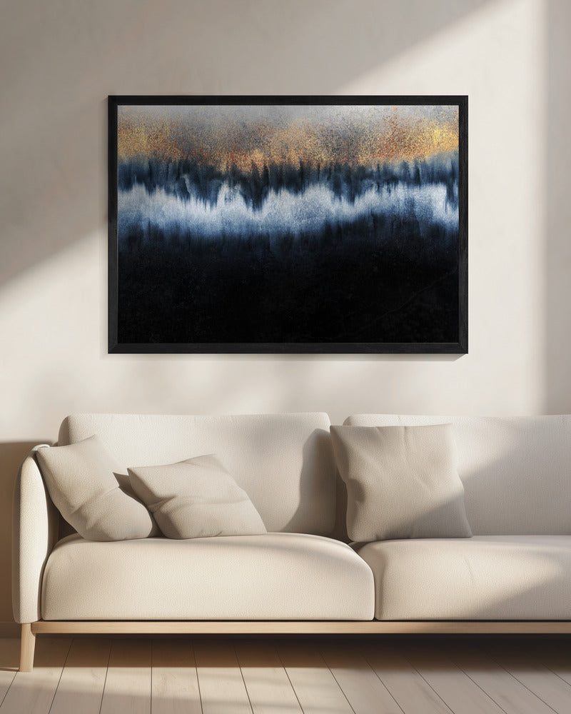 Goldener Horizont | Leinwand