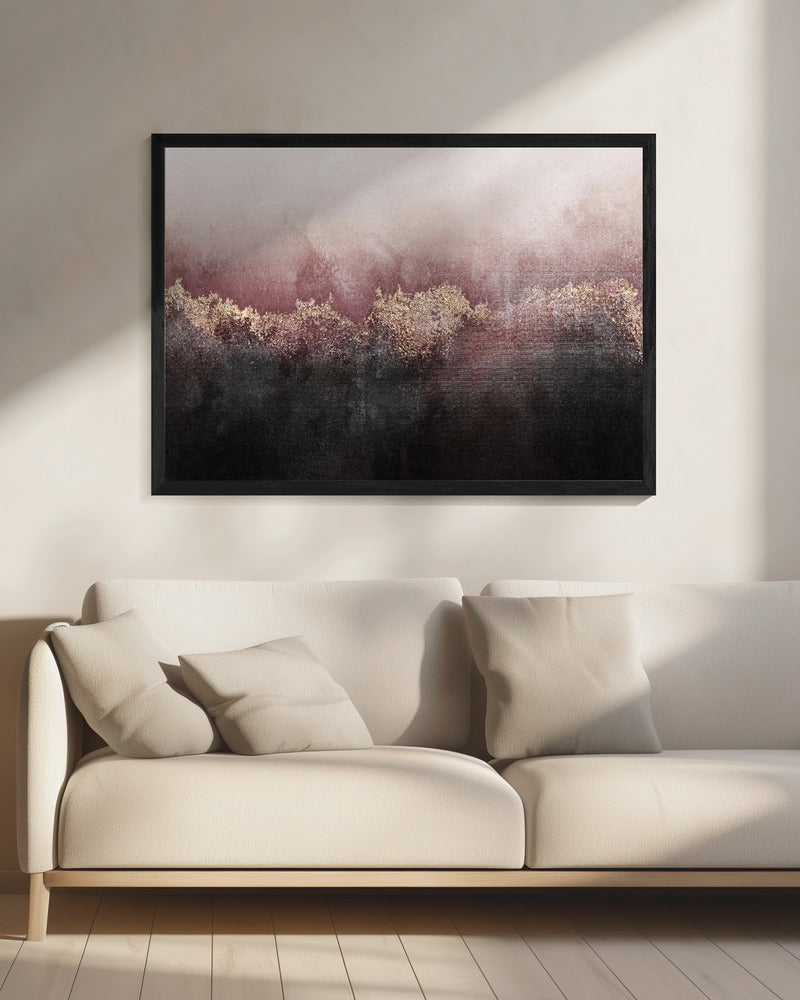 Rosa Himmel | Leinwand