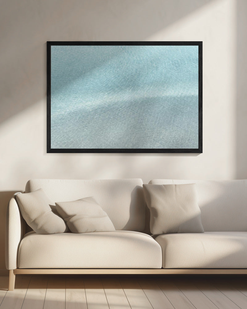 Klares Meerwasser | Leinwand