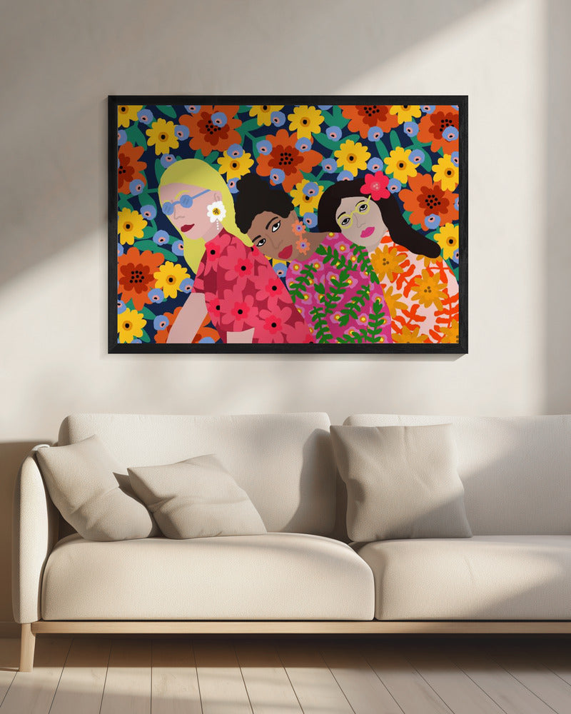 Beste Freunde | Leinwand