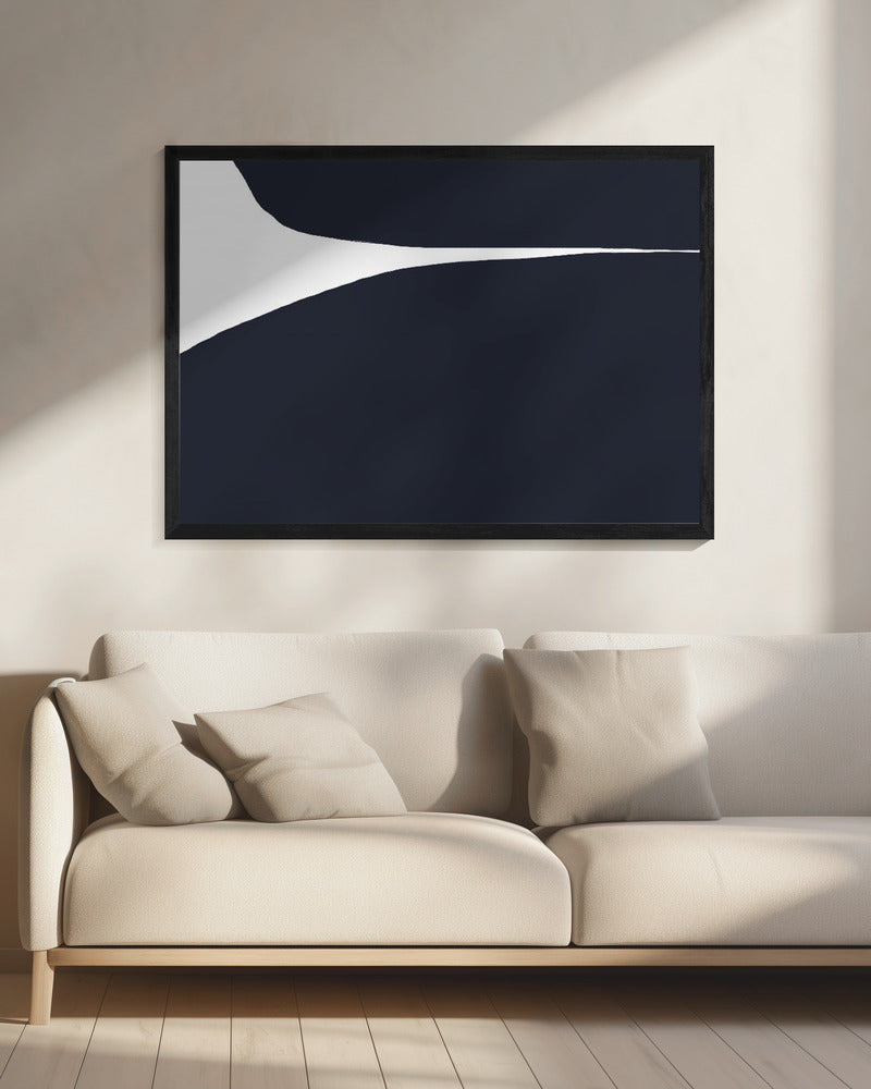 Monochromer Horizont | Leinwand