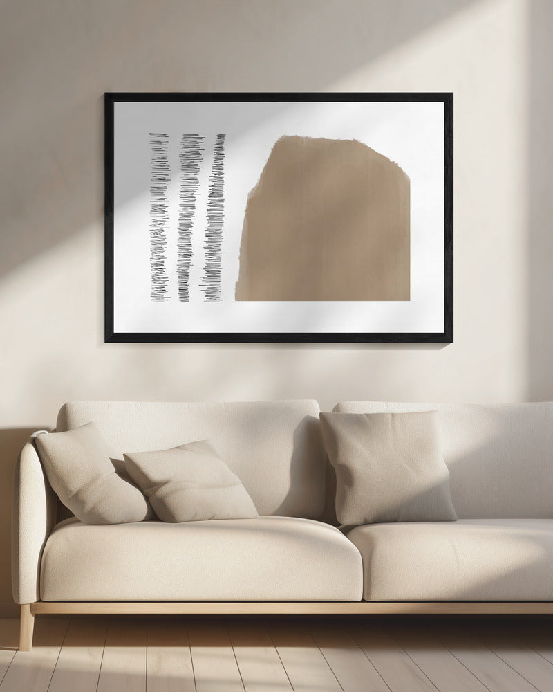 Erdiges Gleichgewicht | Leinwand