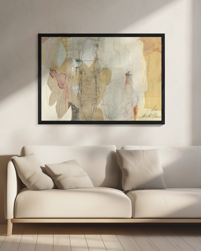 Transparente Silhouetten | Leinwand