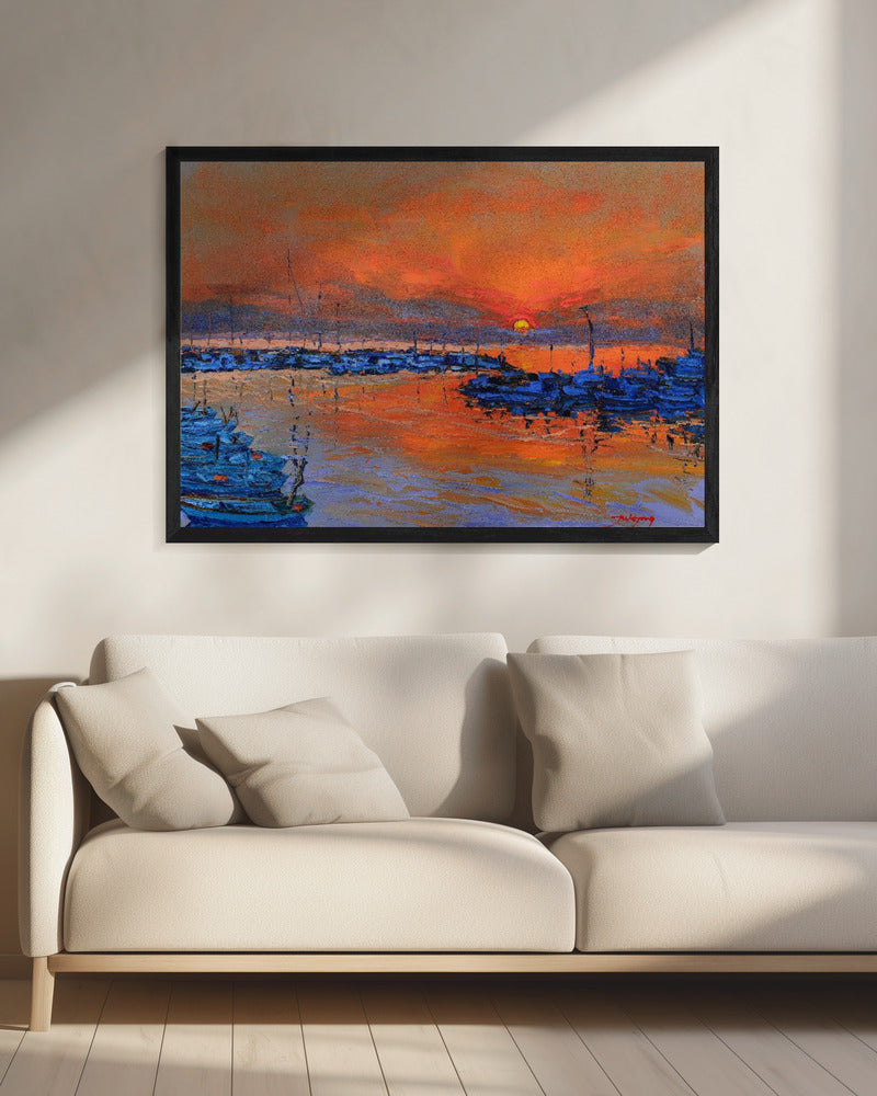 Sonnenuntergang | Leinwand