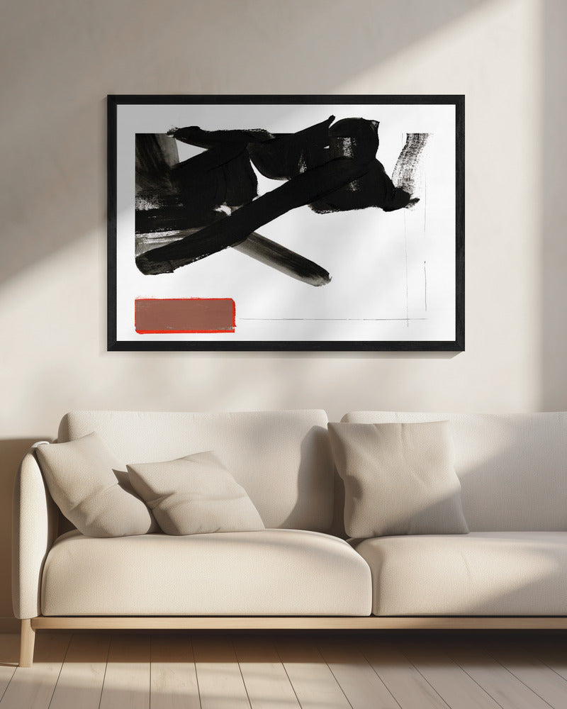 Schwarzes Zen 3 | Leinwand