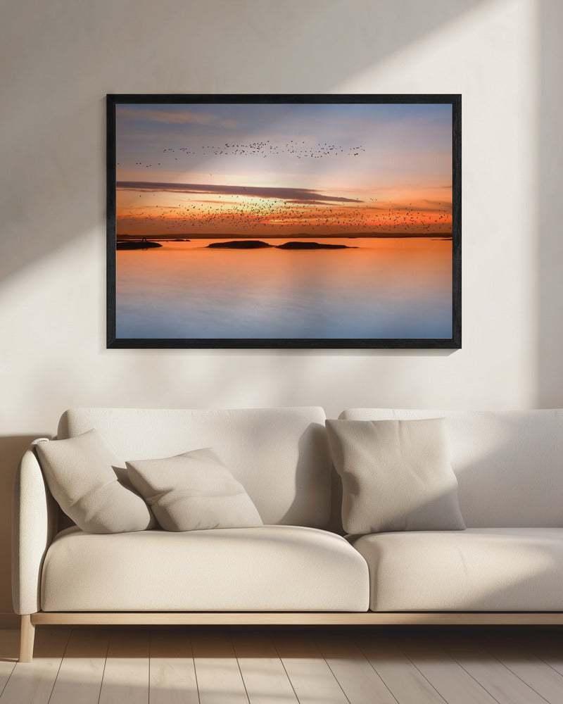 bei Sonnenuntergang | Leinwand