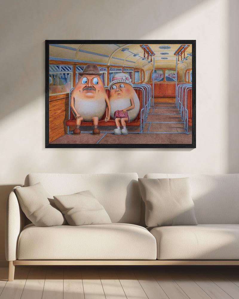 Mindestens haltbar bis | Leinwand
