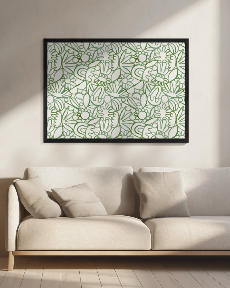 Botanische Harmonie | Leinwand