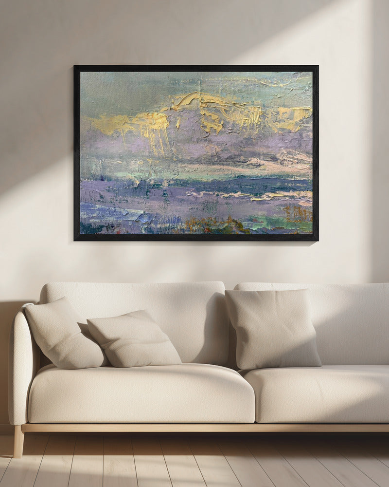 Goldener Dunst | Leinwand