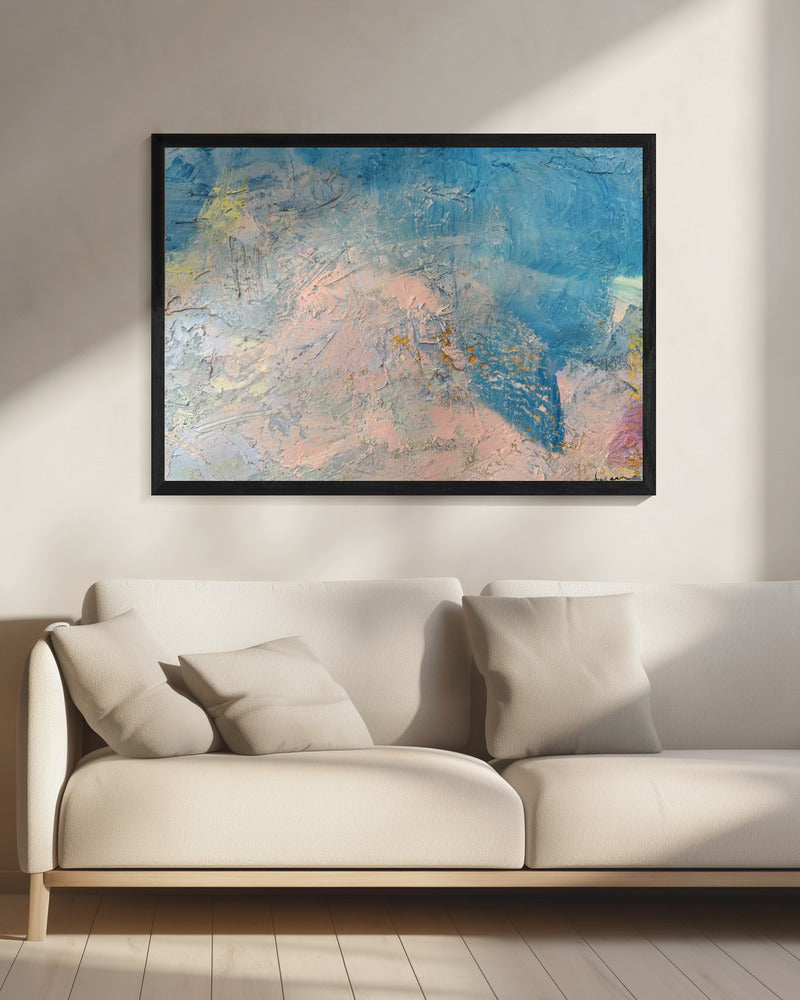 Ätherische blaue Horizonte | Leinwand