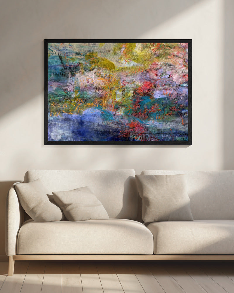 Expressionistische Inschrift | Leinwand