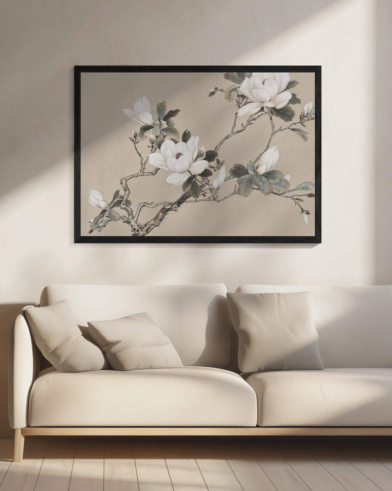 Chinoiserie Magnolia 005 | Leinwand