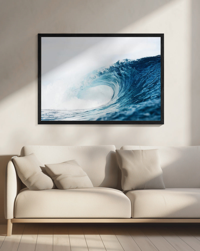 Blaue Welle | Leinwand