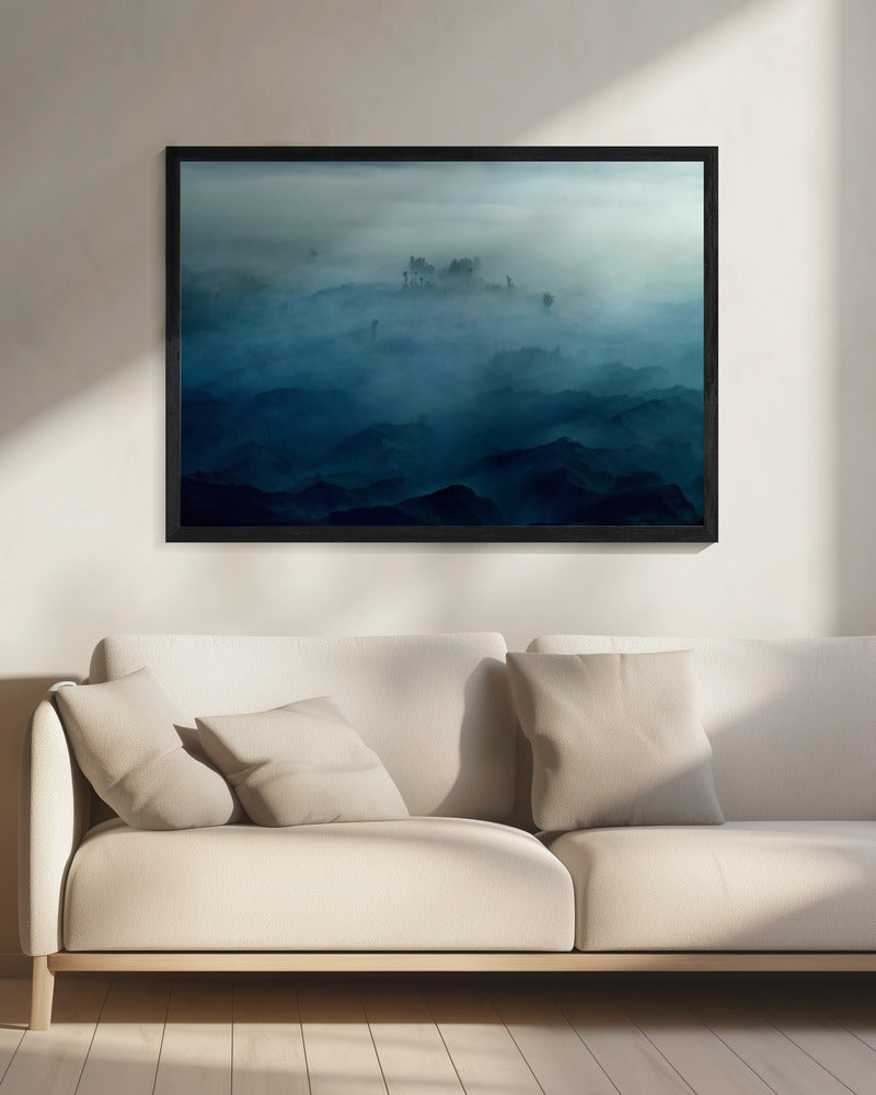 Land des Nebels | Leinwand