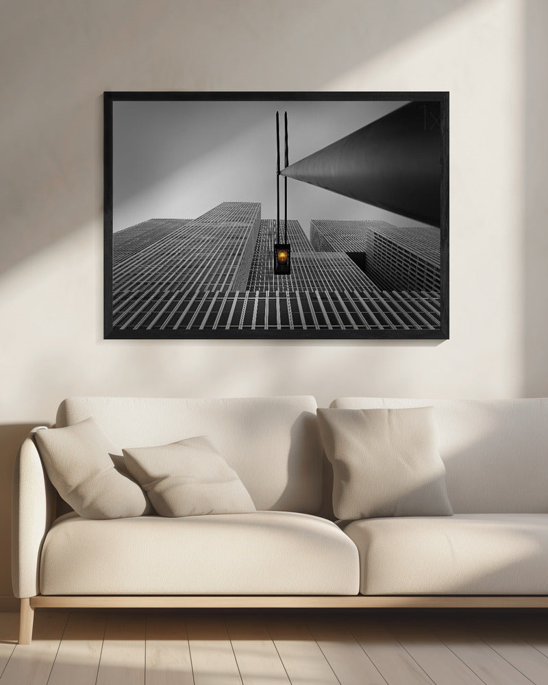 Gelbes Licht | Leinwand