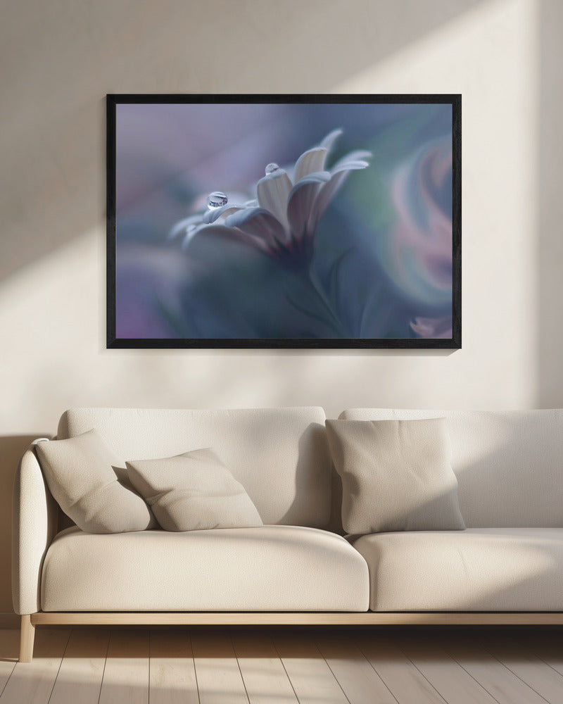 Hinter geschlossenen Augen... | Leinwand