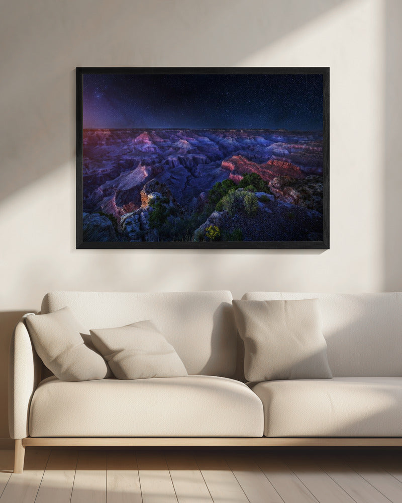 Grand Canyon Nacht | Leinwand