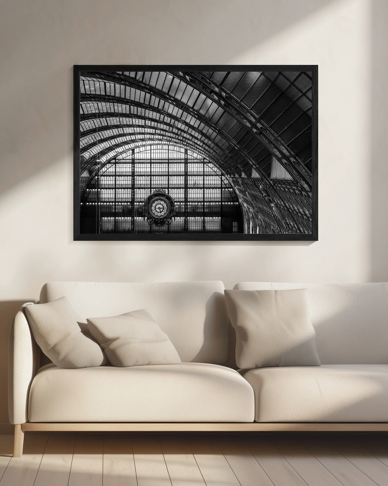 Die Schnecke der Zeit | Leinwand