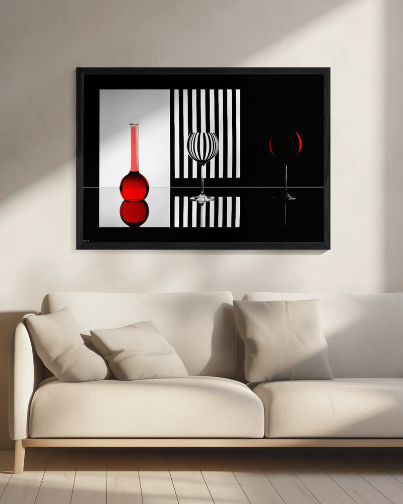 Nur ROT | Leinwand