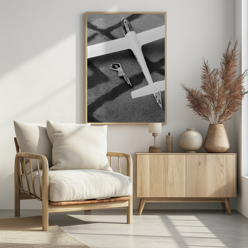Auf dem Flughafen | Poster