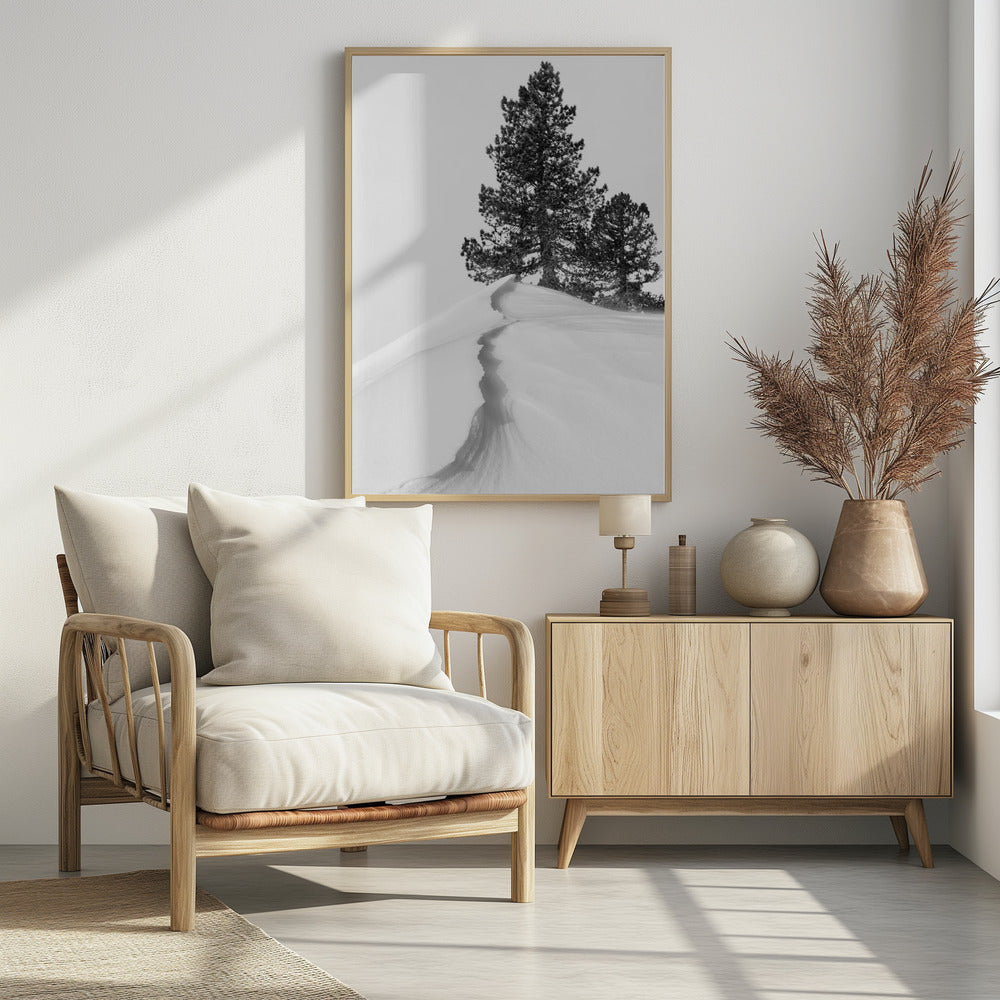 Über Schnee und Formen | Poster