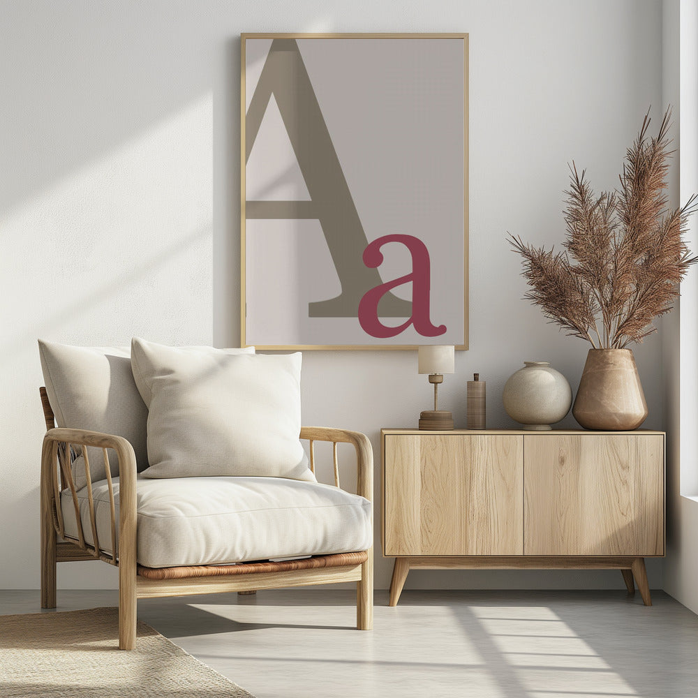 Buchstabe A | Poster
